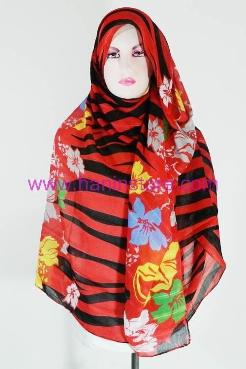 J1109 Jilbab Katun India