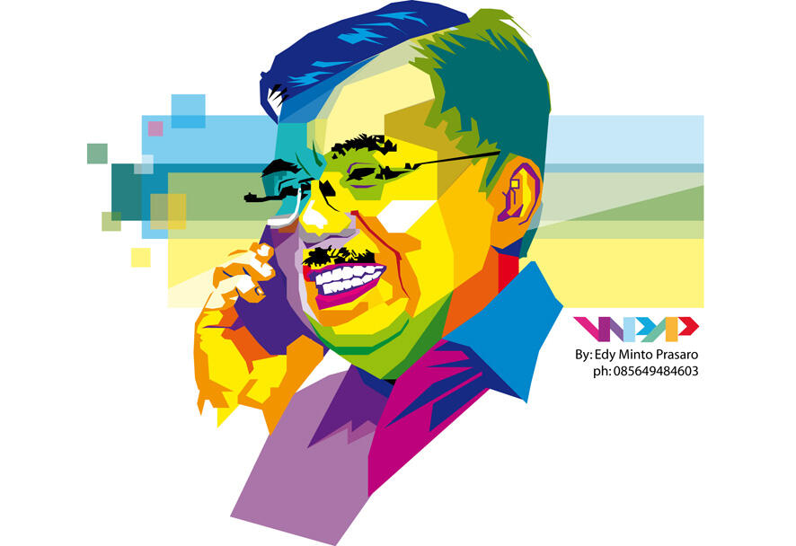 Ane Jasa Bikin Lukisan Pensil atau WPAP di Surabaya gan 