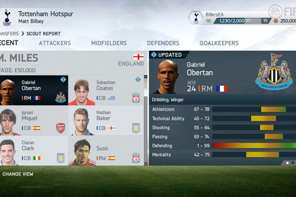 penampilan fifa 14 screen shot + video