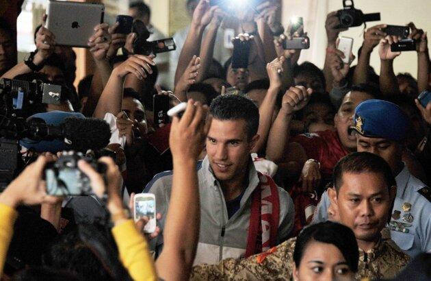 pemain belanda sudah tiba di Jakarta, (pict)