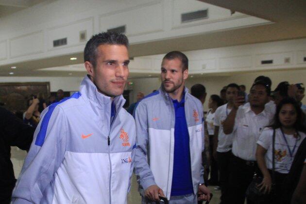 pemain belanda sudah tiba di Jakarta, (pict)