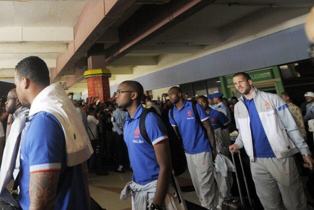 pemain belanda sudah tiba di Jakarta, (pict)