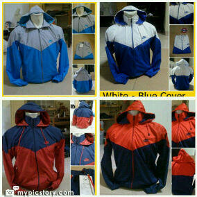 Jaket Parasit ( Windbreaker, Windrunner, Firebirds )