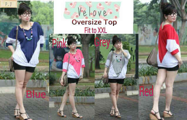 Atasan Batwings Velove Oversize