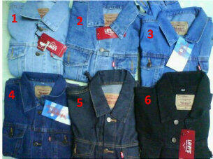 celana levis , nudie,wrangler dan ZARRA PANT juga jaket jeans LEVIS paling murah
