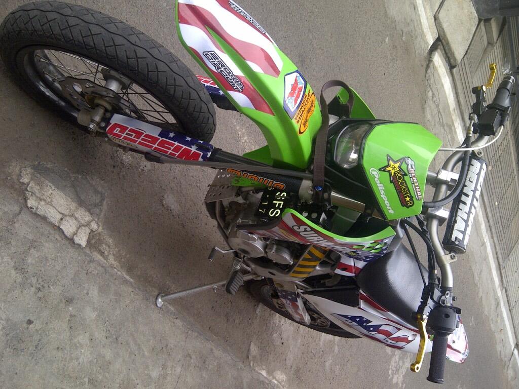 Terjual Klx 150 2012 modif kx250 full SEaccecoris mewah 