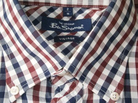 Ben Sherman vintage kemeja size 2/m england