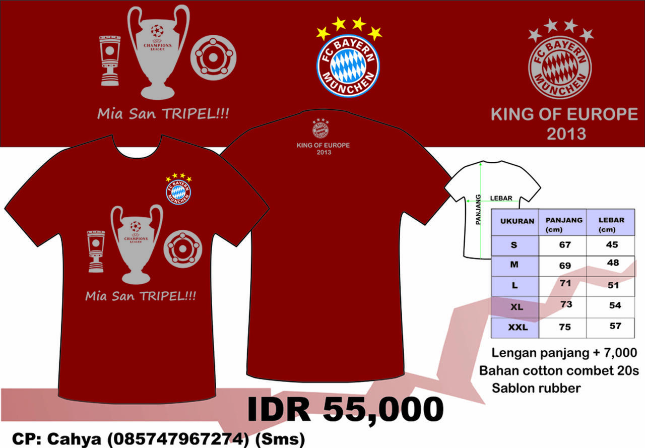 kaos bayern munchen treble winner