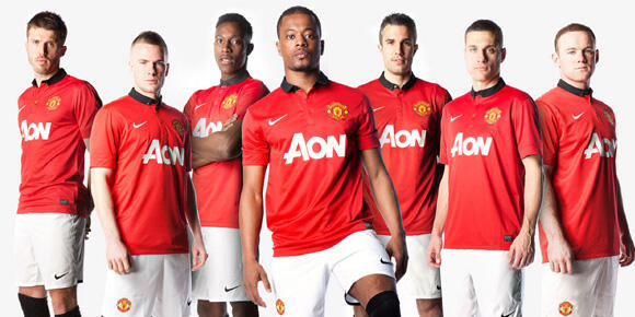 Manchester United Jersey Kit 13/14