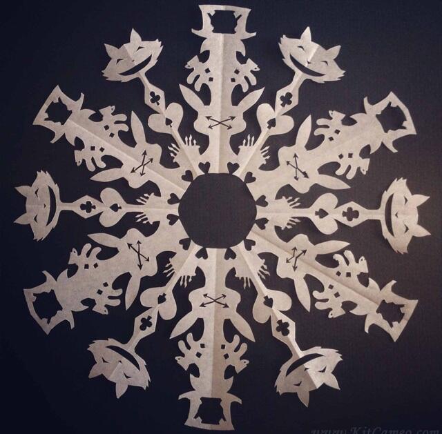 &#91;emezing&#93; Seni Paper Snowflake keren gaaan