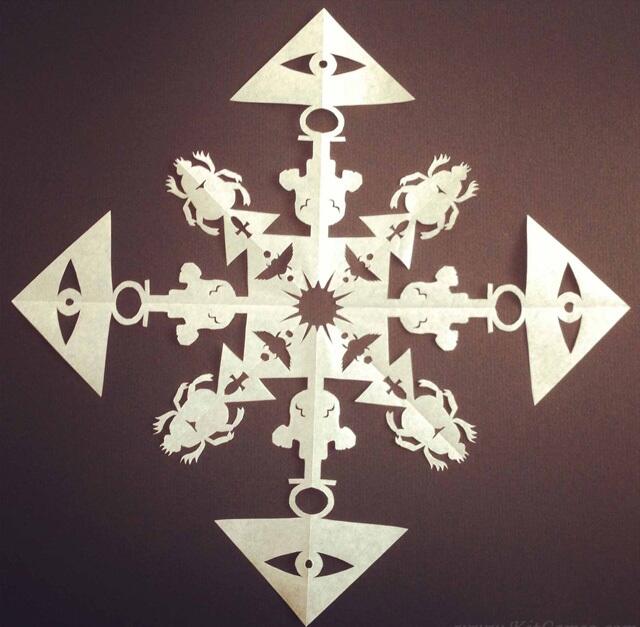 &#91;emezing&#93; Seni Paper Snowflake keren gaaan