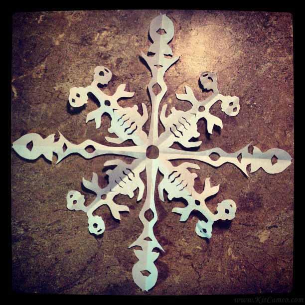 &#91;emezing&#93; Seni Paper Snowflake keren gaaan