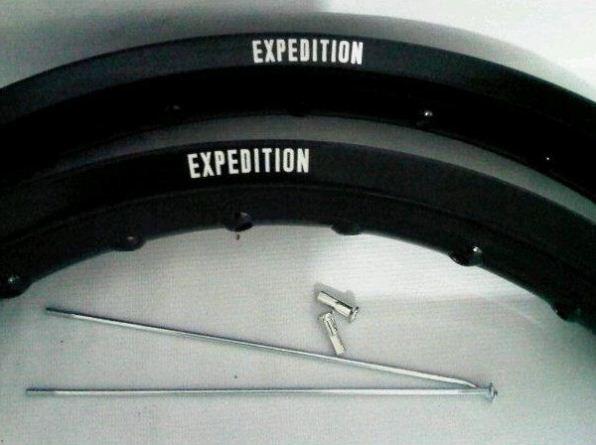 Cari [WTS] Velg 18/21 + Jari-jari (28 Hole) KLX/Dtracker 