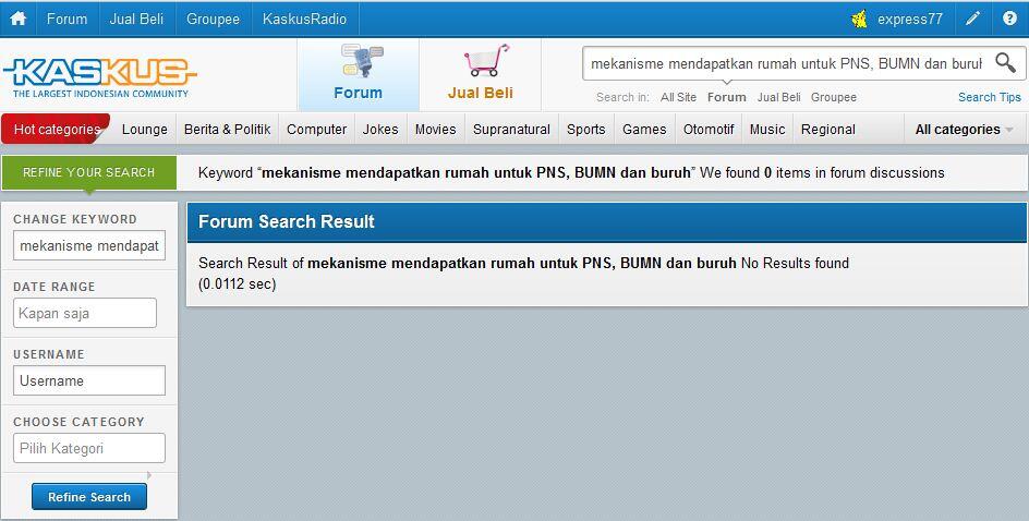 Wah Murah dan Mudahnya Mendapatkan Rumah gan!!