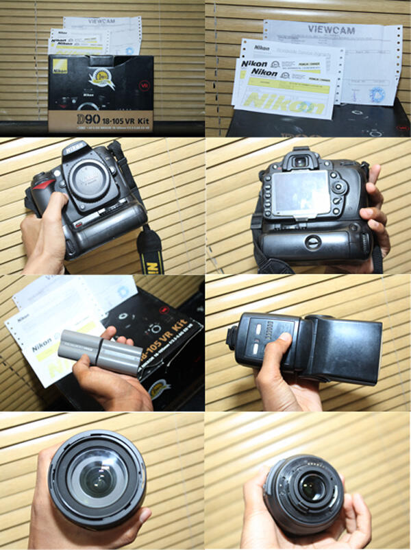 (WTS) Nikon D90 + 18 - 105VR. Banyak bonuss..