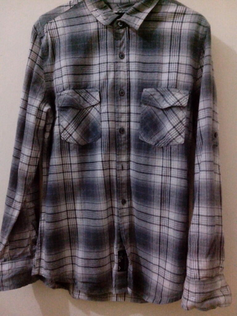 Jual Kemeja Flanel Moutley by Threesecond ORI