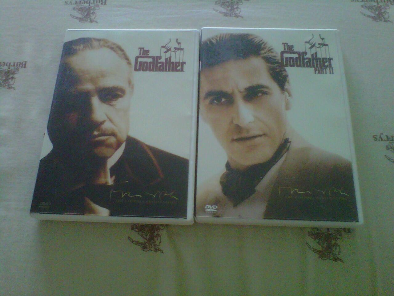 JUAL KASET DVD THE GODFATHER I dan II ORIGINAL MURAH!!!