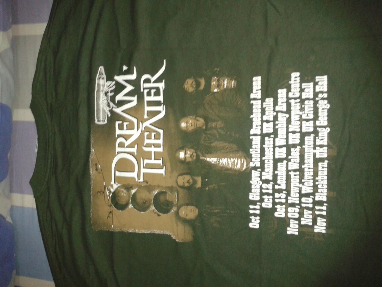 Dream Theater Systematic Chaos UK Tour Shirt