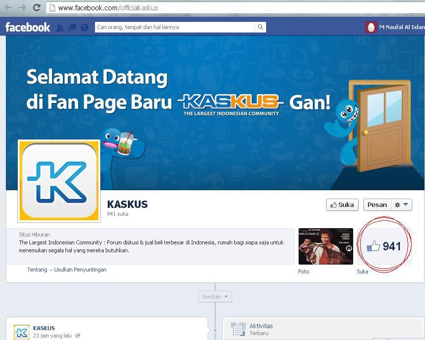 &#91;NEW&#93; KASKUS PUNYA FANPAGE LOH GAN!