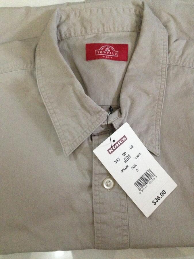 L.L.Bean, Uniqlo, Topvalu Shirt