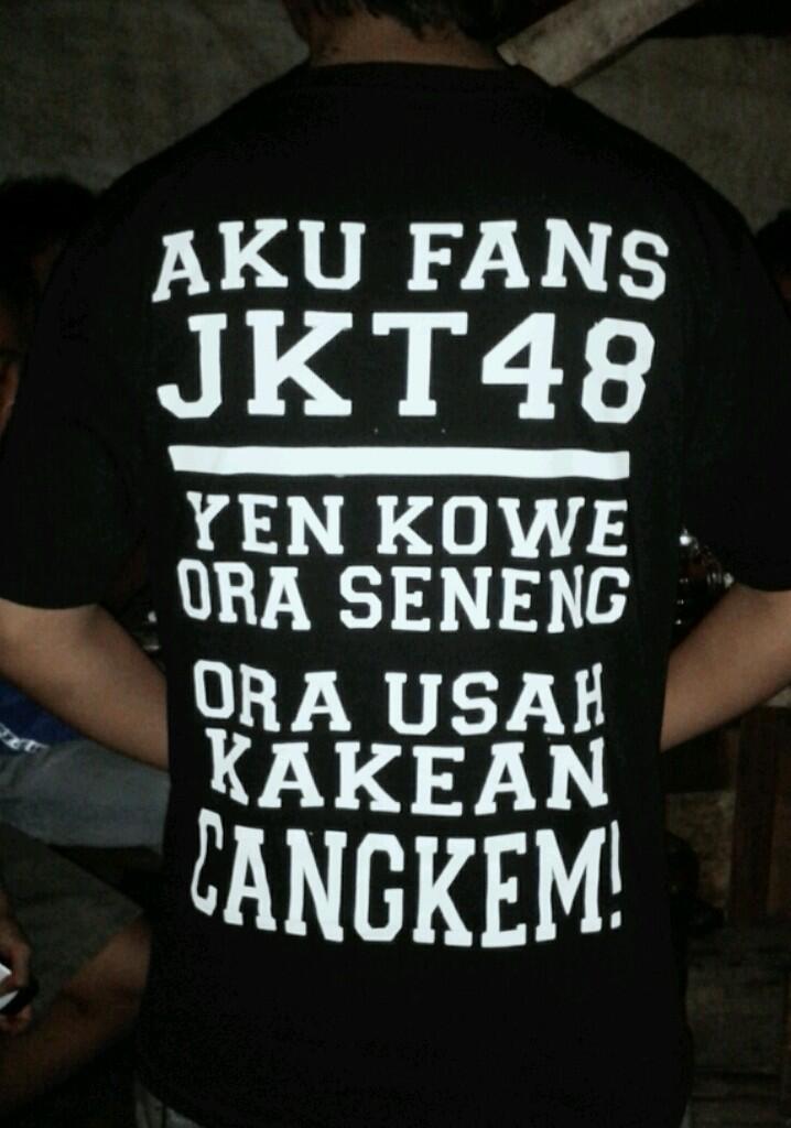 Kaos Jkt48 Fanscore + Stiker