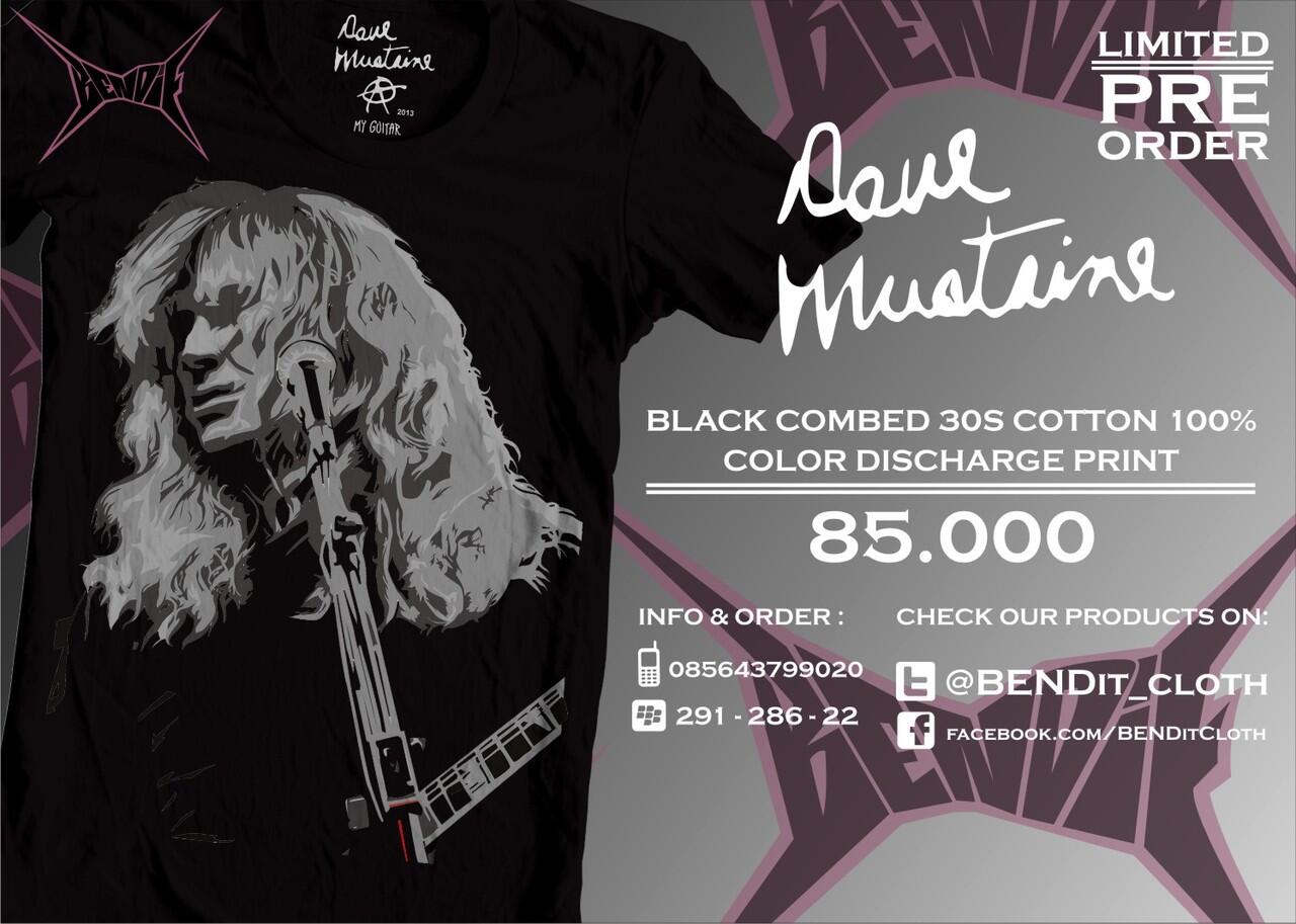 MEGADETH - DAVVE MUSTAINE