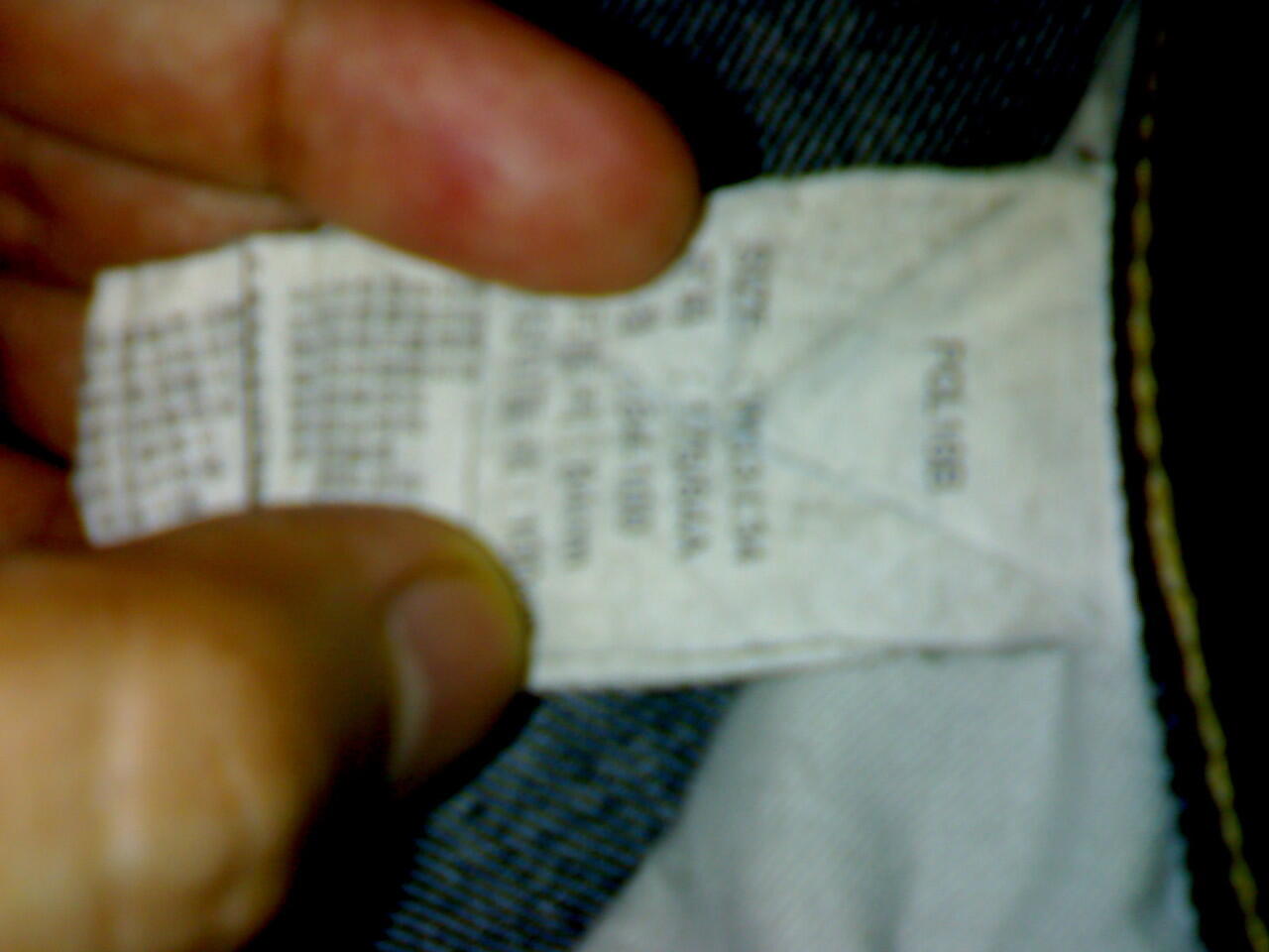 Levis 512 original