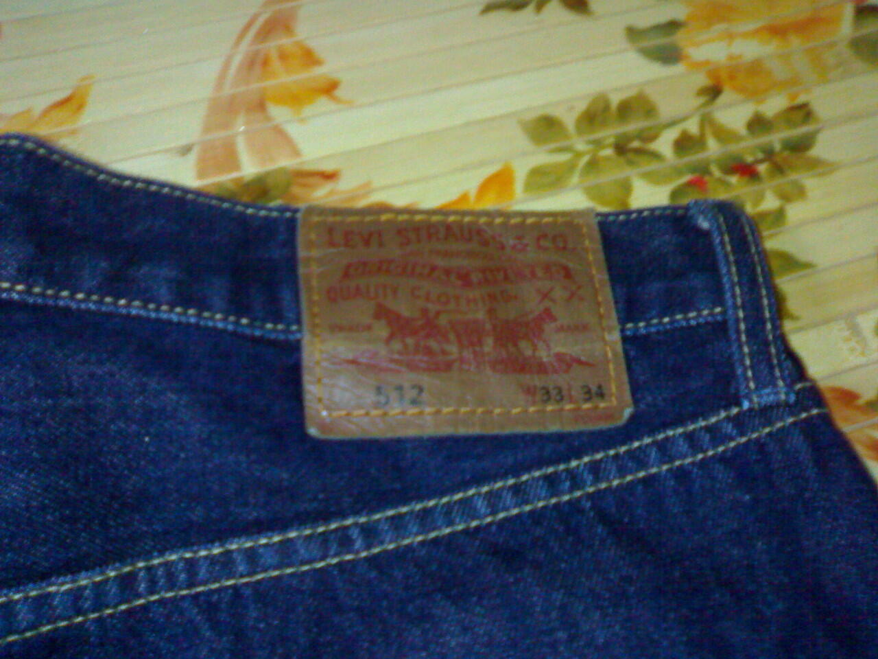 Levis 512 original
