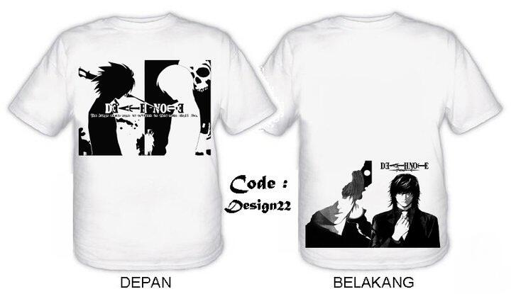 T-SHIRT / KAOS ANIME DAN GAME KEREN