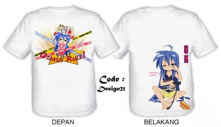 T-SHIRT / KAOS ANIME DAN GAME KEREN