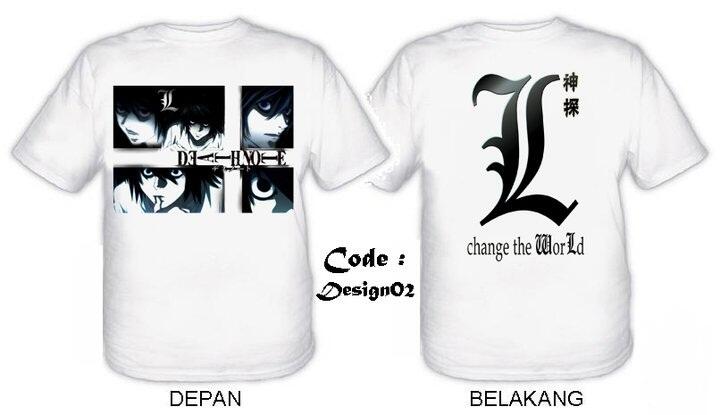 T-SHIRT / KAOS ANIME DAN GAME KEREN
