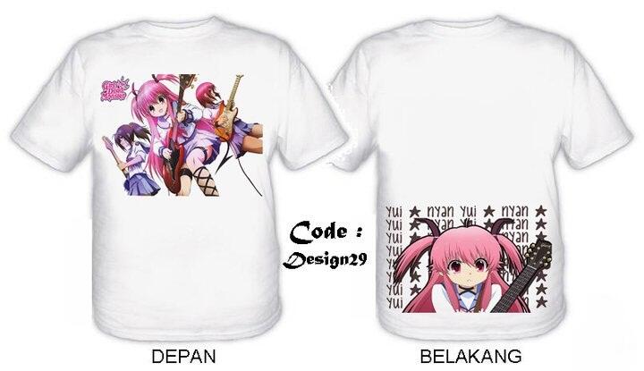 T-SHIRT / KAOS ANIME DAN GAME KEREN