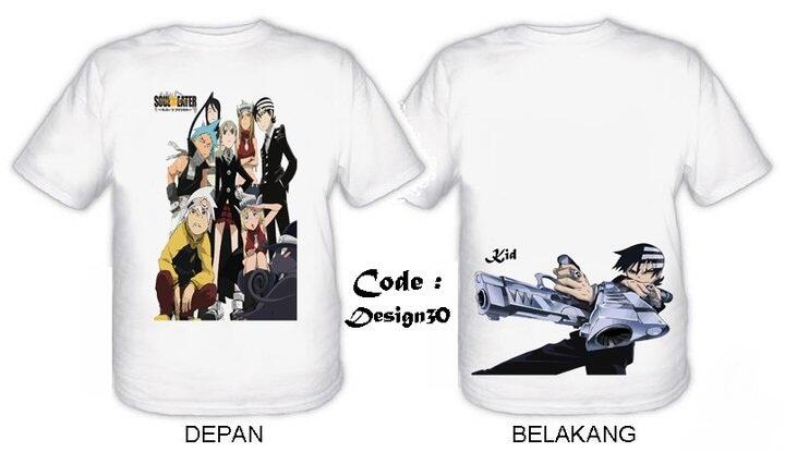 T-SHIRT / KAOS ANIME DAN GAME KEREN