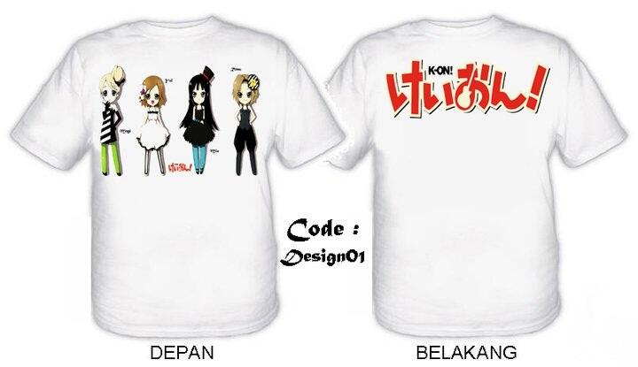 T-SHIRT / KAOS ANIME DAN GAME KEREN
