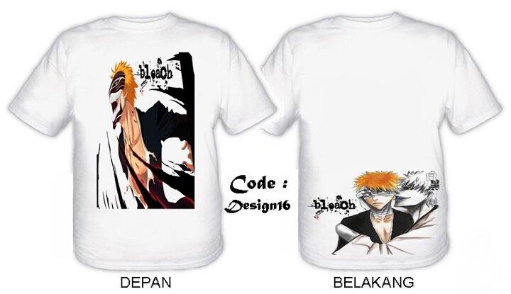 T-SHIRT / KAOS ANIME DAN GAME KEREN