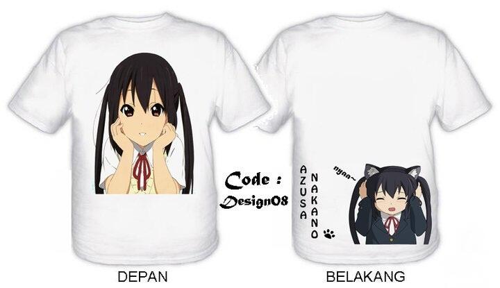 T-SHIRT / KAOS ANIME DAN GAME KEREN