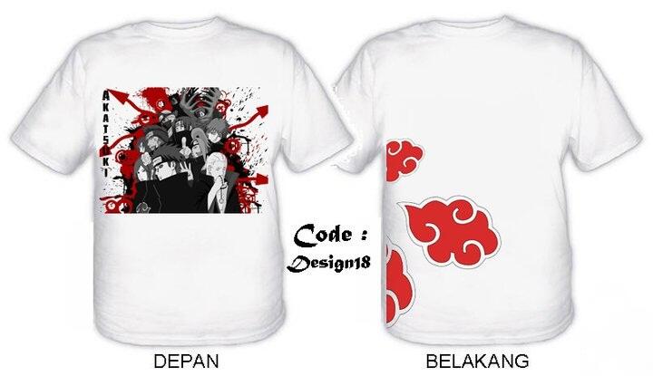 T-SHIRT / KAOS ANIME DAN GAME KEREN