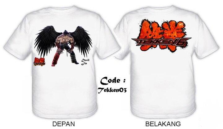 T-SHIRT / KAOS ANIME DAN GAME KEREN