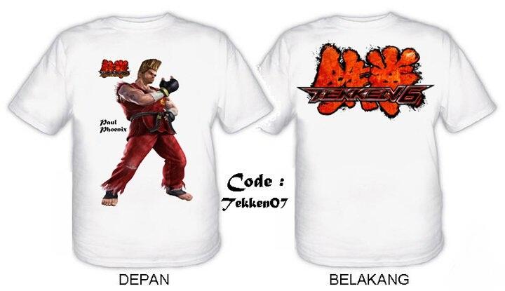 T-SHIRT / KAOS ANIME DAN GAME KEREN