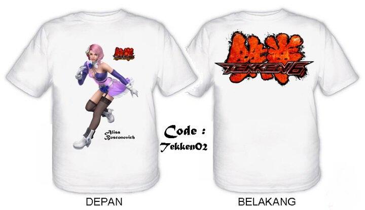 T-SHIRT / KAOS ANIME DAN GAME KEREN