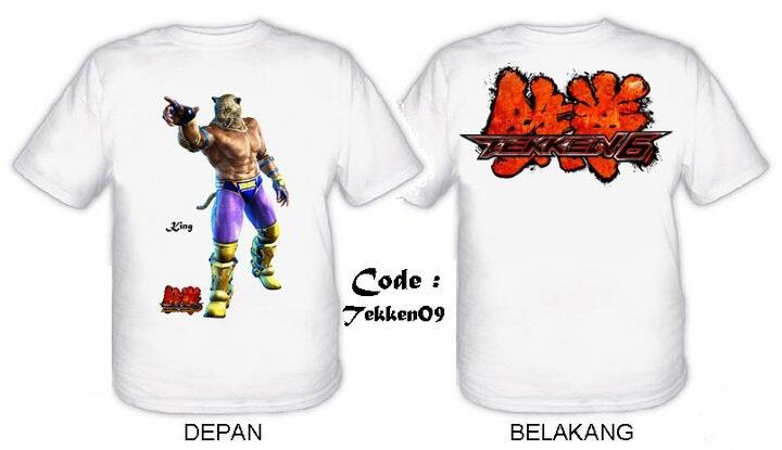 T-SHIRT / KAOS ANIME DAN GAME KEREN