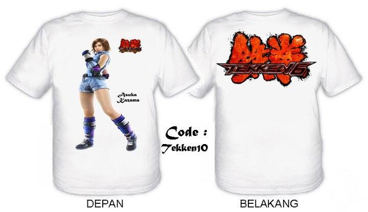 T-SHIRT / KAOS ANIME DAN GAME KEREN