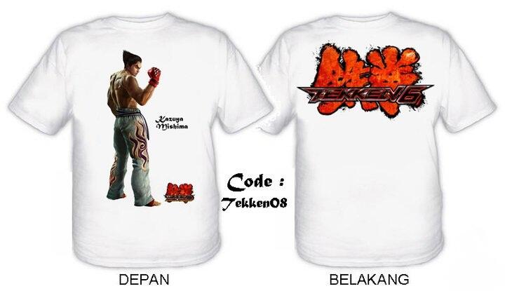 T-SHIRT / KAOS ANIME DAN GAME KEREN