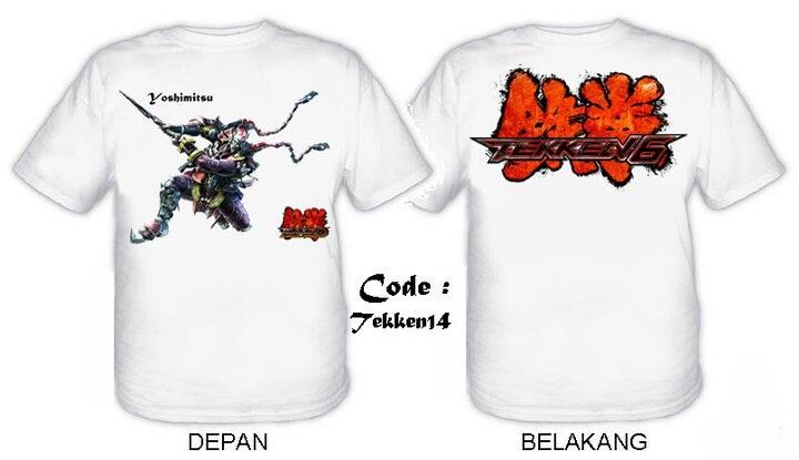 T-SHIRT / KAOS ANIME DAN GAME KEREN