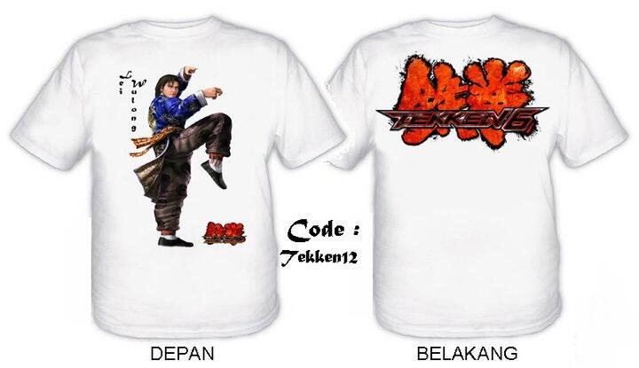 T-SHIRT / KAOS ANIME DAN GAME KEREN