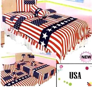Terjual Bedcover sprei murah kalifornia, my love, kintakun 