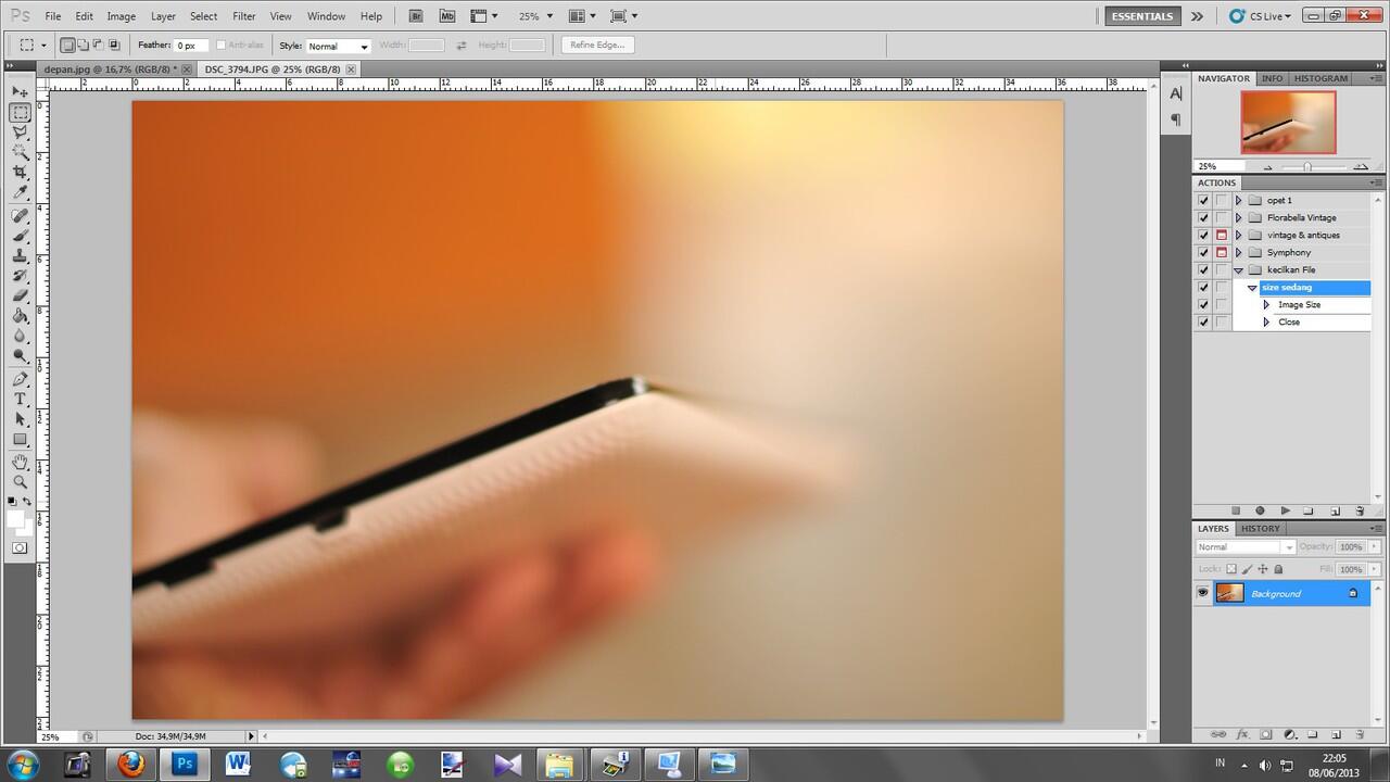 Yang belum paham bikin action di photoshop masuk sini gan.... !