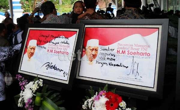 Monumen Soeharto di Kemusuk YOGYAKARTA Diresmikan.....