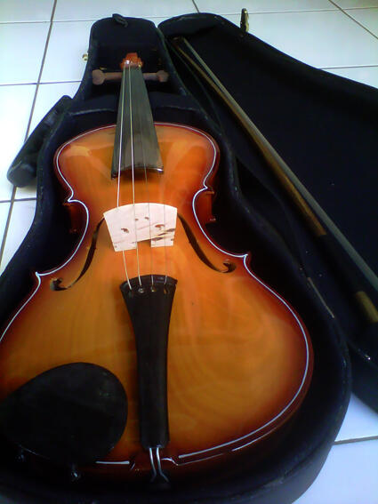 Terjual Biola / Violin Natural Made in Bandung  KASKUS