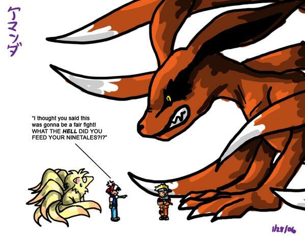 {NGAKAK} itachi vs pikachu